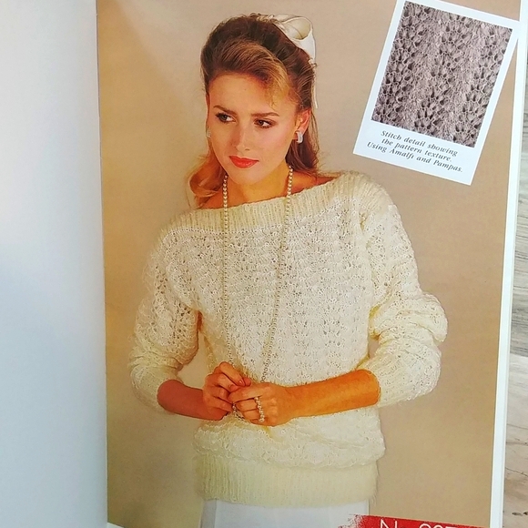 2 Texture Tones By Wendy Vintage Knitting Magazines - Picture 6 of 8